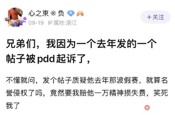 PDD已起诉多人侵犯名誉权 背后真相实在让人惊愕