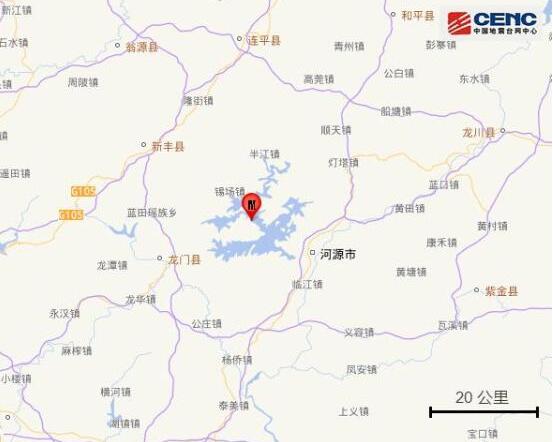 刚才地震了吗2023今天几分钟前 哪里地震了