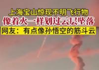 上海现不明飞行物 似火球般高速坠落 真相简直太恐怖了